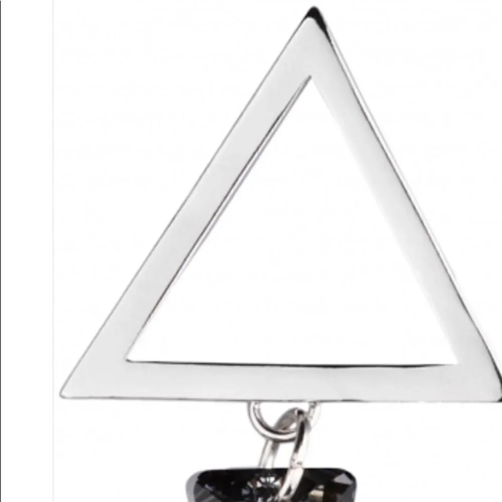 Swarovski Crystal Silver Night Earrings colors
